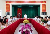 Chủ tịch UBND tỉnh Nguyễn Đức Trung làm việc với Ban Thường vụ Huyện ủy Hưng Nguyên