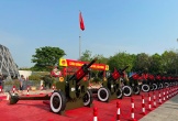 Bắn thử loạt đại bác chuẩn bị Lễ kỷ niệm 70 năm Chiến thắng Điện Biên Phủ