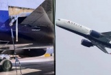 Máy bay Boeing chở 183 người ở Mỹ bung máng trượt thoát hiểm trên không