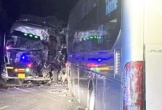 Trích xuất camera, hiện trường vụ xe khách tông nhau: 1 người chết, 16 người bị thương