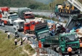 Sập mặt đường cao tốc khiến 19 người thiệt mạng ở Quảng Đông (Trung Quốc)