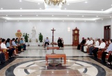 Lãnh đạo tỉnh chúc mừng Tòa Giám mục Giáo phận Vinh nhân dịp Lễ Phục sinh 2024