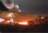 Máy bay chở khách bốc cháy sau khi lao khỏi đường băng