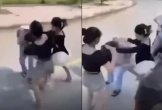 Xôn xao clip nữ sinh lớp 8 ở Nghệ An bị đánh hội đồng