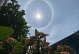Hiện tượng mặt trời lạ xuất hiện tại Hà Tĩnh
