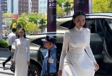 Hoa hậu Thùy Tiên được tháp tùng bằng xế hộp 22 tỷ khi tham dự sự kiện