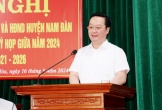 Chủ tịch UBND tỉnh Nguyễn Đức Trung tiếp xúc cử tri tại xã Xuân Hòa, huyện Nam Đàn