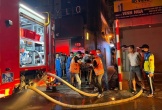 Hiện trường vụ cháy nhà trọ 5 tầng ở Trung Kính khiến 14 người tử vong