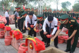 Truy điệu, an táng 87 hài cốt liệt sỹ quân tình nguyện Việt Nam hy sinh tại Lào
