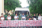 Hà Tĩnh: Bắt nhóm đối tượng vận chuyển 121kg ma túy