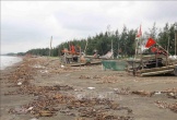 Khắc phục ô nhiễm bờ biển Diễn Châu (Nghệ An) sau khi báo chí phản ánh