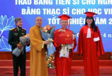 Xôn xao bằng tiến sĩ của thượng tọa Thích Chân Quang được cấp trong 2 năm, nhà trường nói gì?