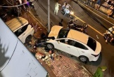 Hiện trường kinh hoàng vụ nữ tài xế tông loạt xe máy ở Vũng Tàu khiến 2 người tử vong tại chỗ