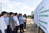 Chủ tịch UBND tỉnh Nguyễn Đức Trung kiểm tra tình hình thực hiện các dự án trọng điểm