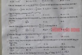 Bằng chứng nhiều mã đề thi môn toán THPT ở Đắk Lắk bị lỗi nghiêm trọng
