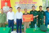 Bộ Chỉ huy Quân sự tỉnh trao tặng kinh phí hỗ trợ xây dựng Nhà tình nghĩa tại huyện Thanh Chương
