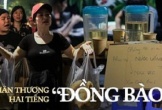 Ấm lòng: Những chai nước, ổ bánh mì của người dân Hà Nội dành tặng dòng người xếp hàng chờ viếng Tổng Bí thư Nguyễn Phú Trọng
