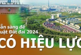 Chuẩn bị tổ chức tập huấn thi hành Luật Đất đai năm 2024 và các Nghị định hướng dẫn thi hành Luật