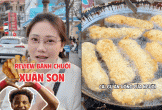 Hàng bánh chuối yêu thích của Xuân Son: Khách xếp hàng chờ mua, ngày bán hơn 200 chiếc