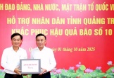 Thường trực Ban Bí thư Trần Cẩm Tú thăm, chia sẻ khó khăn với tỉnh Quảng Trị sau bão số 10