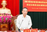 Phó Chủ tịch UBND tỉnh Nguyễn Văn Đệ kiểm tra việc vận hành chính quyền địa phương 02 cấp tại các xã