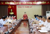 Thường trực Tỉnh ủy giao ban với Mặt trận Tổ quốc và các tổ chức chính trị - xã hội