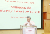 Văn phòng Trung ương ủng hộ đồng bào khắc phục hậu quả bão số 10
