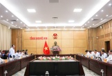 Đoàn giám sát của HĐND tỉnh làm việc với UBND tỉnh về thực hiện Chương trình mục tiêu quốc gia giảm nghèo bền vững