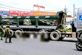 Hai cô gái tử vong sau va chạm với xe ben đầu kéo ở vòng xoay Tân Hiệp