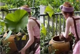 Hé lộ căn nhà ngập sắc xanh của mẹ đơn thân Elly Trần