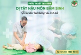 Nghệ An: Phẫu thuật tạo hình hậu môn cho bé gái mắc dị tật bẩm sinh hiếm gặp