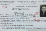 Công an Hải Phòng bắt đối tượng truy nã đặc biệt