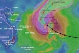 Bão Phượng Hoàng vào Biển Đông, trở thành cơn bão số 14