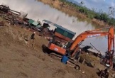 Nghệ An: Báo động tình trạng khai thác cát trái phép trên sông Lam