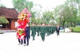 Bộ Chỉ huy Quân sự tỉnh dâng hoa, dâng hương nhân kỷ niệm 81 năm Ngày Thành lập Quân đội Nhân dân Việt Nam