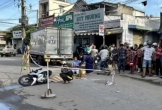 Bị xe tải tông tử vong vì tránh ba gác đậu ngược chiều