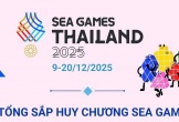 Việt Nam tạm xếp thứ 3 trên Bảng tổng sắp huy chương SEA Games 33