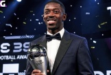 Đánh bại Yamal, Dembele giành The Best 2025