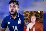 Cựu tuyển thủ U23 Thái Lan bất ngờ xuất gia, dù đang thi đấu ở nước ngoài