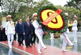 Lãnh đạo Đảng, Nhà nước vào Lăng viếng Chủ tịch Hồ Chí Minh nhân 95 năm ngày thành lập Đảng