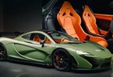 Bán đấu giá chiếc McLaren P1 duy nhất trên thế giới màu xanh lá cây Satin Camo