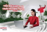 Toàn bộ khách hàng Viettel được nâng băng thông internet cáp quang lên tối thiểu 300Mbps