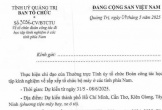 Nhiều cán bộ ở Quảng Trị 'không tham gia' học tập kinh nghiệm tại các tỉnh, thành phía Nam