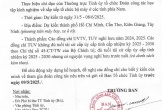 Ban Tổ chức Tỉnh ủy Quảng Trị nói về việc đưa đoàn cán bộ sắp nghỉ hưu đi học tập kinh nghiệm
