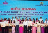 Biểu dương 135 nhà giáo Nghệ An làm theo lời Bác