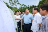 Phó Chủ tịch UBND tỉnh Phùng Thành Vinh kiểm tra các công trình, dự án trên địa bàn huyện Con Cuông