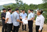 Phó Chủ tịch UBND tỉnh Phùng Thành Vinh kiểm tra các công trình, dự án trên địa bàn huyện Kỳ Sơn