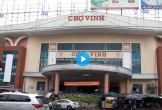 Hàng trăm tiểu thương chợ Vinh gặp khó với giá thuê ki-ốt cao