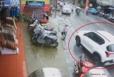 VIDEO: Ô tô tông liên tiếp 3 xe máy, cháu bé 5 tuổi tử vong thương tâm
