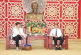 Chủ tịch UBND tỉnh Lê Hồng Vinh tiếp xã giao Đại sứ Đặc mệnh toàn quyền Cộng hòa Liên bang Đức tại Việt Nam